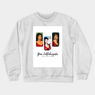 Gina Lollobrigida Crewneck Sweatshirt